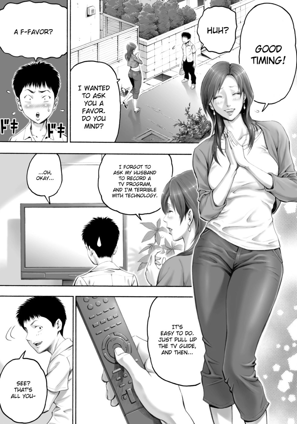 Hentai Manga Comic-The Lady Down the Street Asked Me To Impregnate Her-Read-7